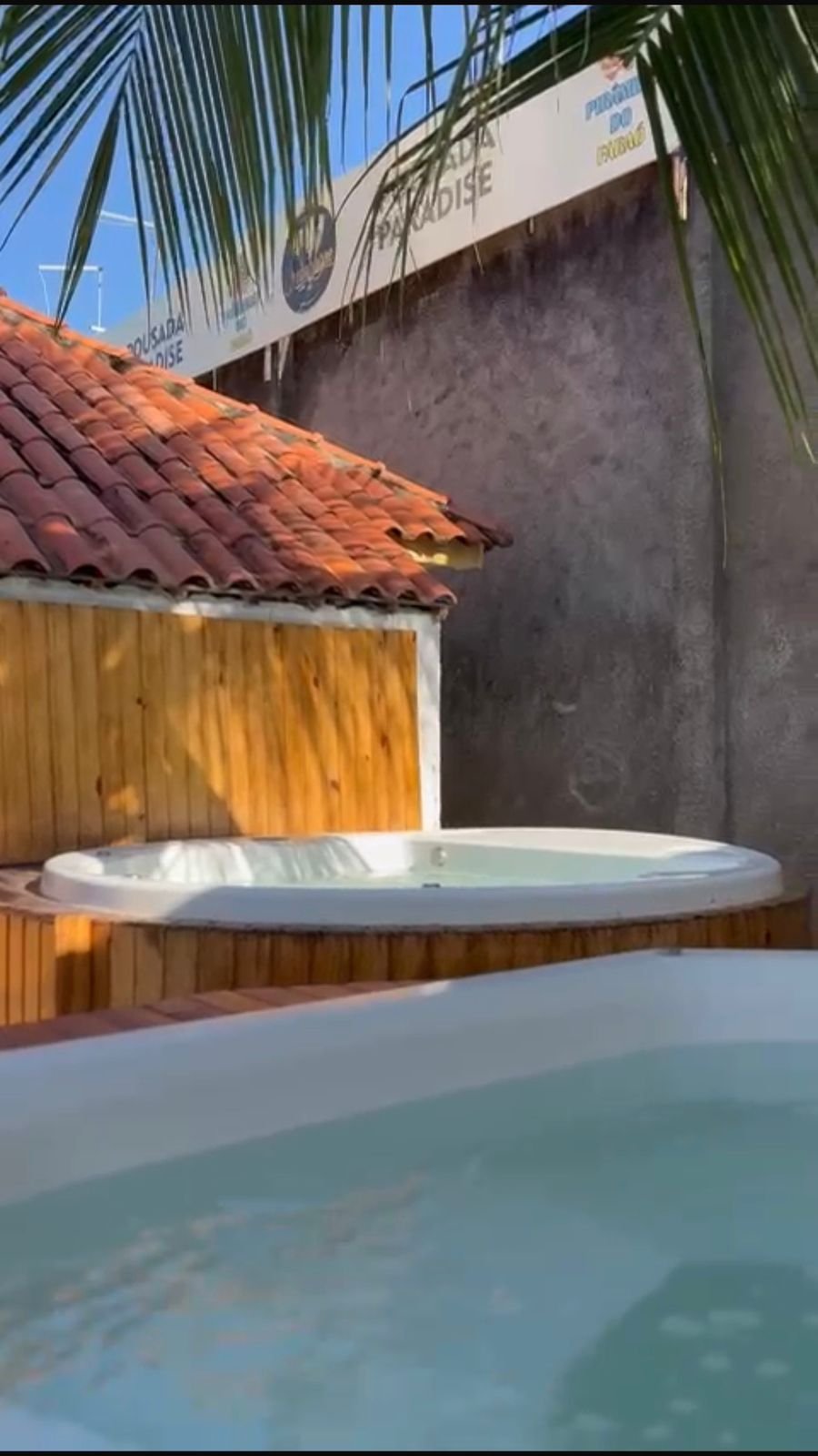 Ofurô da Pousada Paradise